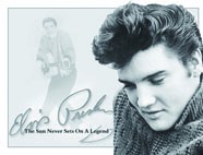 Blechschild Elvis Presley The Sun