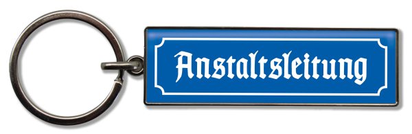 Schlüsselanhänger Anstaltsleitung