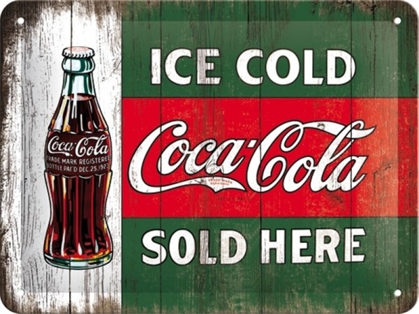 Coca Cola Ice Cold Sold Here