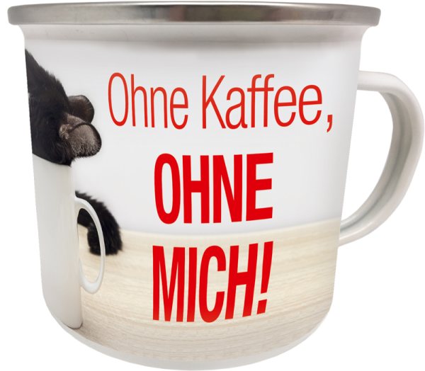 Kult-Becher - Ohne Kaffee, ohne mich! EB93