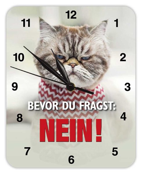 Kult-Uhr - Bevor Du fragst: Nein! - KU28