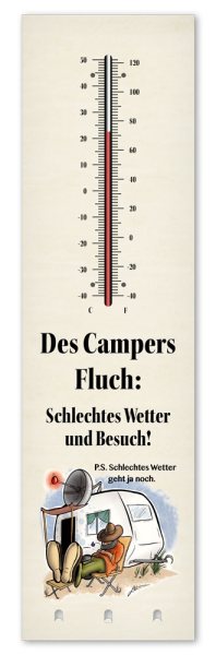 Kult-Thermometer - Des Campers Fluch - T010