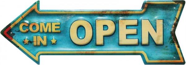 Come in Open
