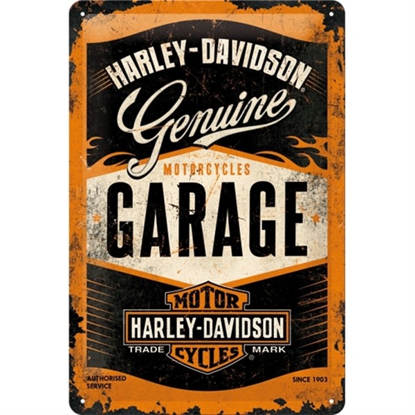 Harley Davidson Garage Genuine