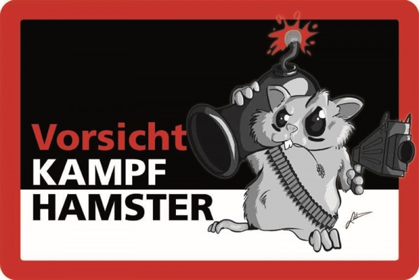 Vorsicht Kampfhamster