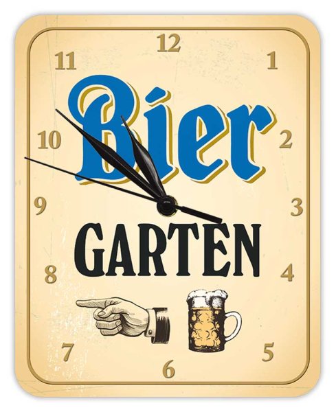 Kult-Uhr - Biergarten - KU26