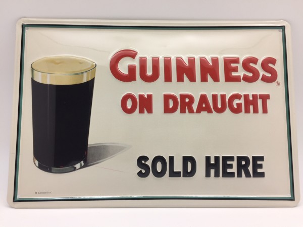 Guinness on draught