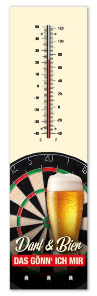 Kult-Thermometer - Dart & Bier - T019