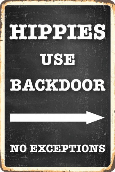 Hippies use backdoor