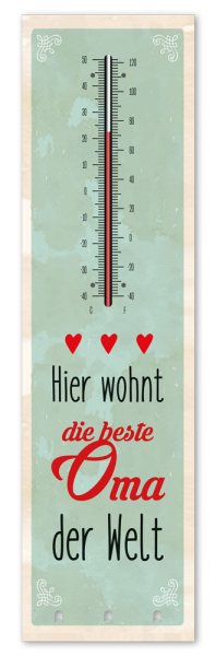 Kult-Thermometer - Die beste Oma - T011