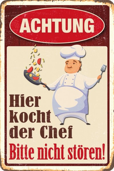 Hier kocht der Chef