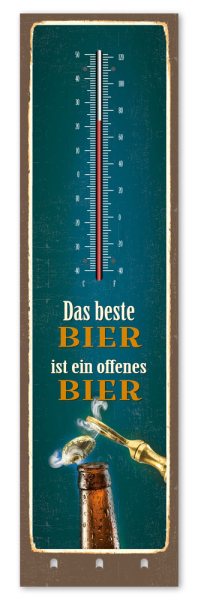 Kult-Thermometer - Offenes Bier - T026