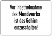 Inbetriebnahme Mundwerk Gehirn Inbetriebnahme Mundwerk Gehirn