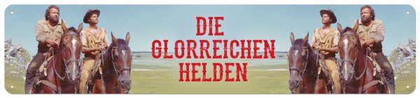 Straßenschild Die glorreichen Helden STRT03