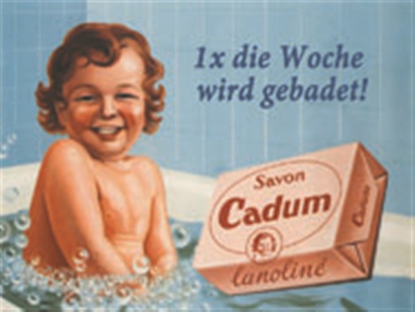 Cadun 1x die Woche wird gebadet