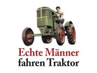 Untersetzer Echte Männer fahren Traktor Kultdeckel D02 Untersetzer Echte Männer fahren Traktor Kultdeckel D02