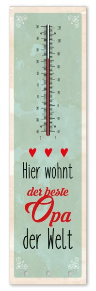 Kult-Thermometer - Der beste Opa - T012