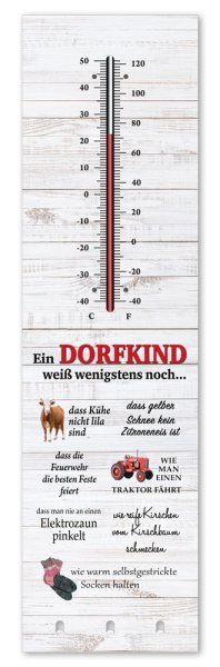 Kult-Thermometer - Dorfkind - T008