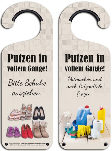Kult-Klinkenhänger Putzen - KL43