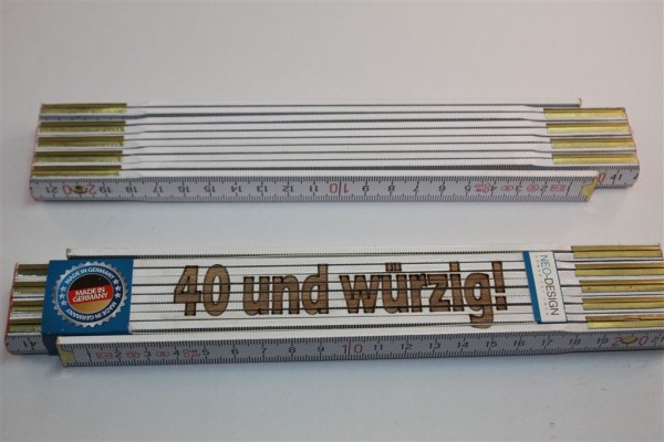 40 und würzig