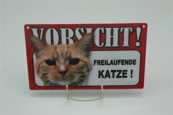 Freilaufende Katze