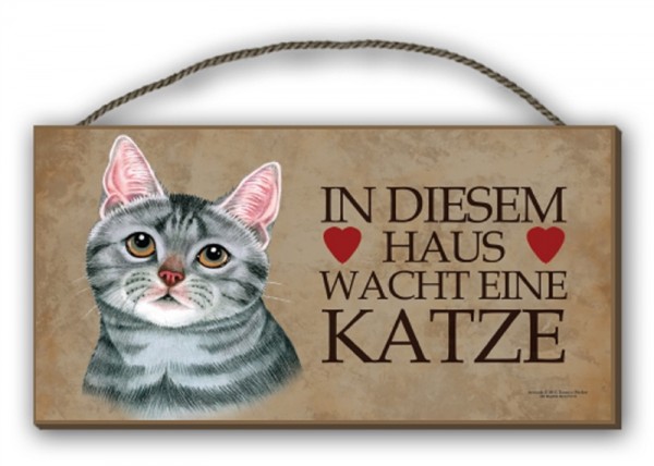 Graue Katze 