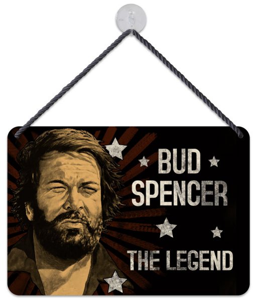 Kult-Hänger Blechschild Bud The Legend KHB06