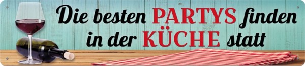 Die besten Partys finden in der Küche statt