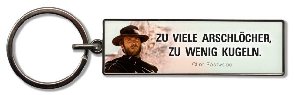 Schlüsselanhänger ZU VIELE ARSCHLÖCHER, ZU WENIG KUGELN