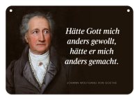 Vorschau: Kulthänger Blechschild Hätte Gott mich anders gewollt KH169 Vorschau: Kulthänger Blechschild Hätte Gott mich anders gewollt KH169