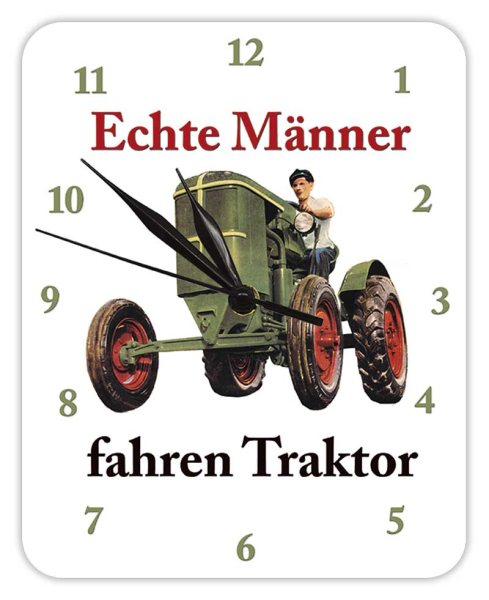 Kult-Uhr - Echte Männer fahren Traktor - KU18