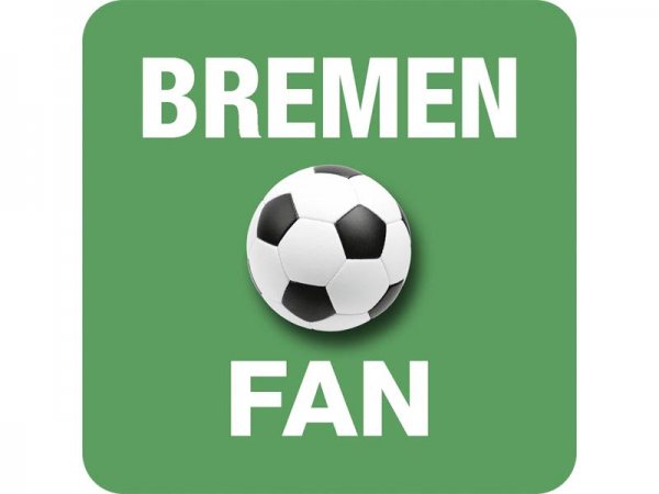 Untersetzer Bremen Fan Kultdeckel D08