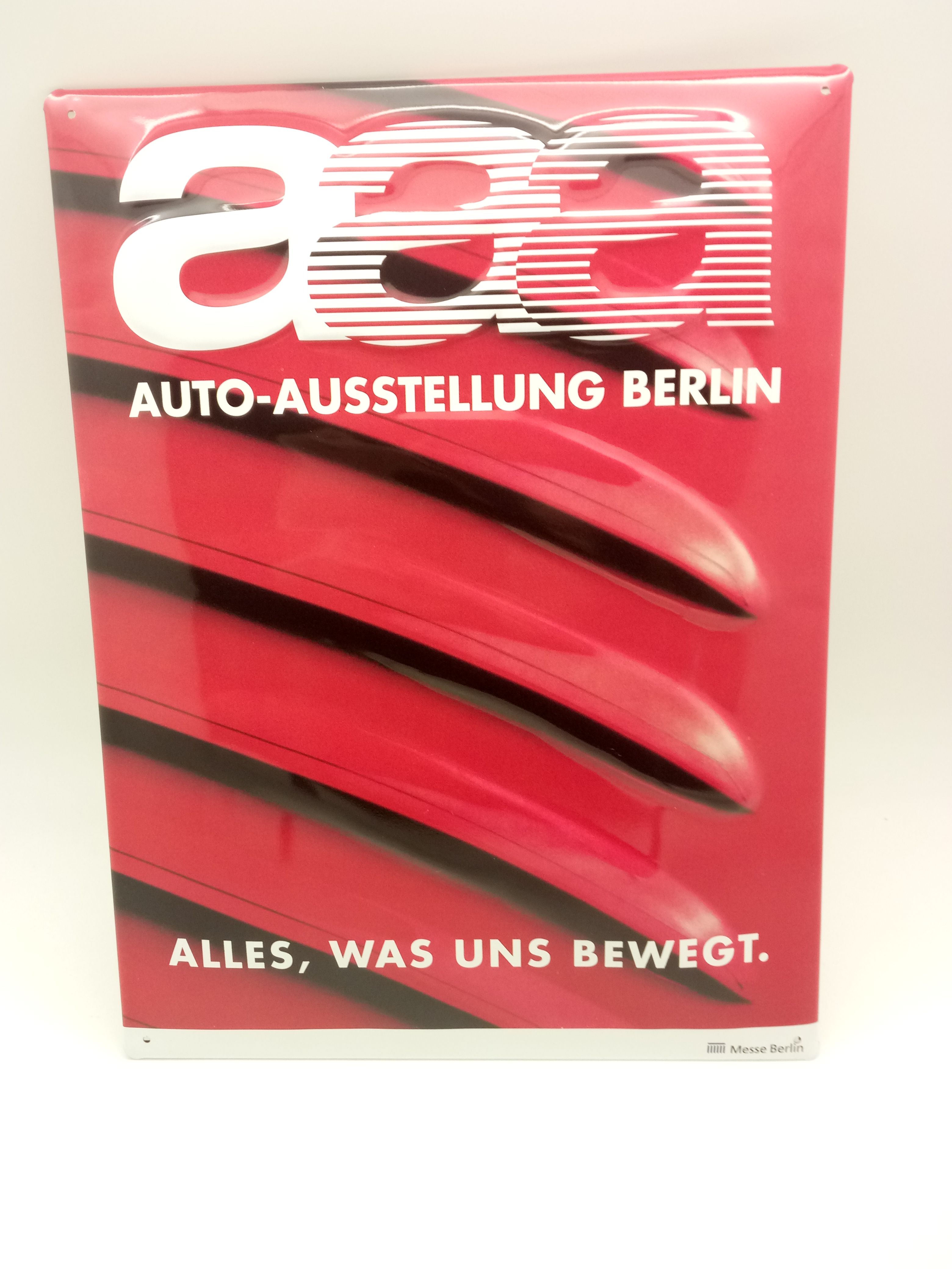 aaa Auto-Ausstellung Berlin Blechschild 30x40 cm