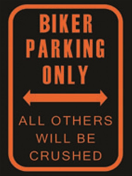 Biker Parking only
