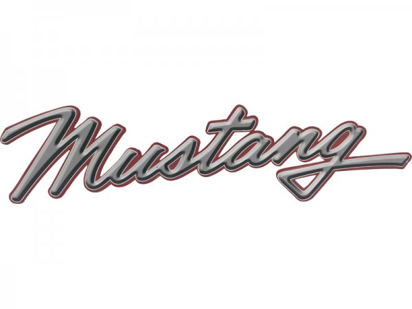 Mustang Schriftzug Ford9