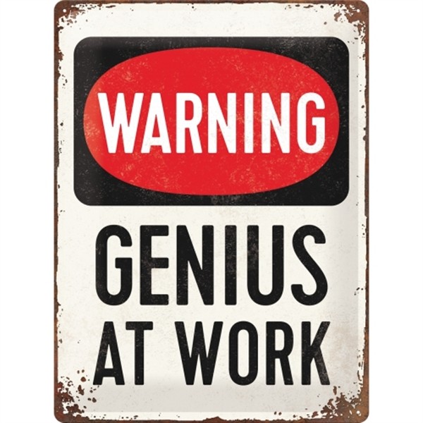 Genius at work