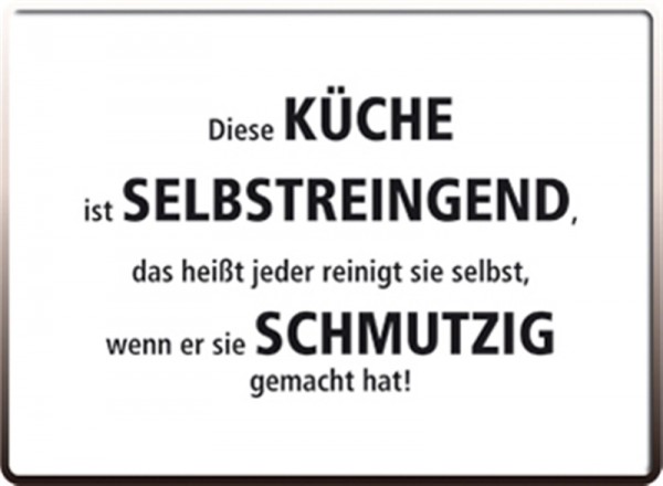 Diese Küche ist selbstreinigend