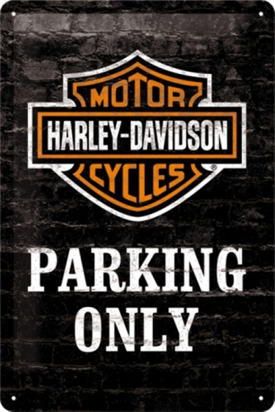 Harley Davidson Parking Only