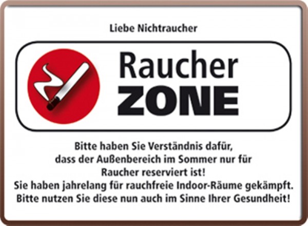 Raucher Zone