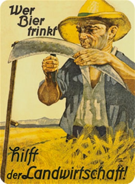 Wer Bier trinkt hilft der Landwirtschaft