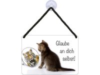 Kulthänger Blechschild Glaube KH080 Kulthänger Blechschild Glaube KH080