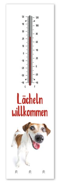 Kult-Thermometer - Lächeln willkommen - T016
