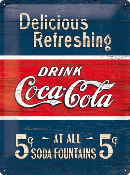 Delicious Refreshing blau