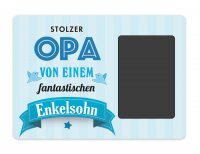 Vorschau: Kult-Rahmen Blechschild Opa Enkel KR028 Vorschau: Kult-Rahmen Blechschild Opa Enkel KR028