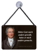 Vorschau: Kulthänger Blechschild Hätte Gott mich anders gewollt KH169 Vorschau: Kulthänger Blechschild Hätte Gott mich anders gewollt KH169