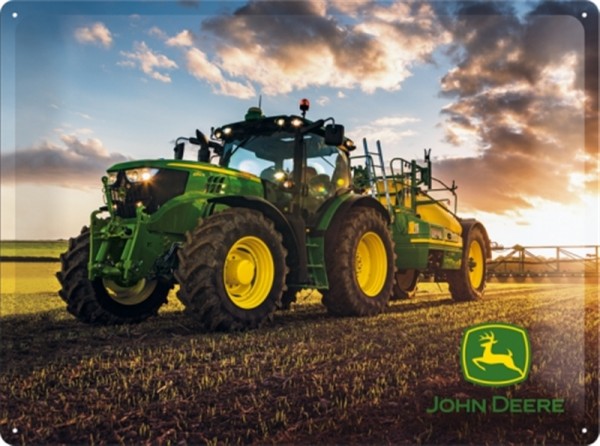 John Deere Trecker Foto quer