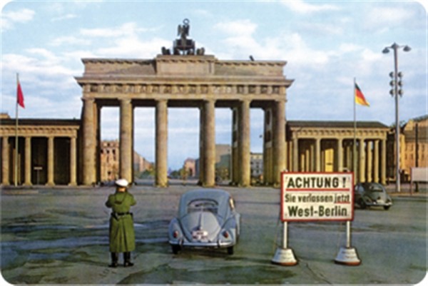 Brandenburger Tor DDR Grenze Berlin