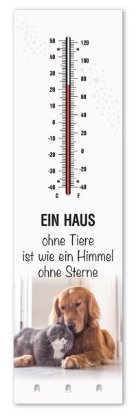 Kult-Thermometer - Haus ohne Tiere - T001