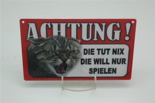 Katze Die tut nix, die will nur spielen