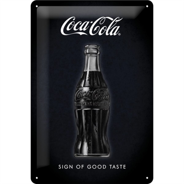 Coca Cola Flasche Schwarz